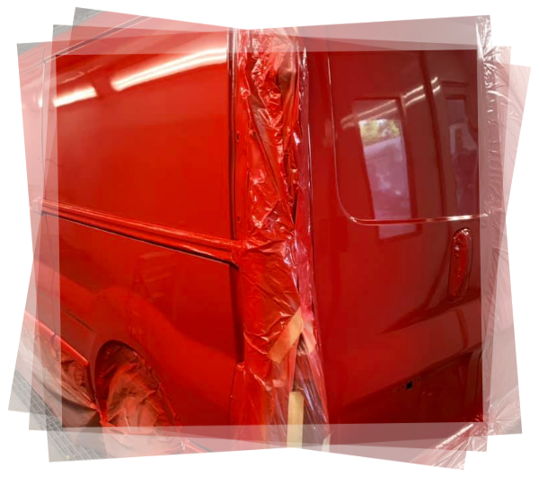 Transit Hi Top Side Repair and paint